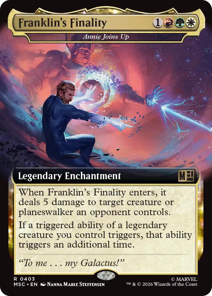 Franklin's Finality - Annie Joins Up (Extended Art) [Marvel Super Heroes Commander] | Good Games Morley