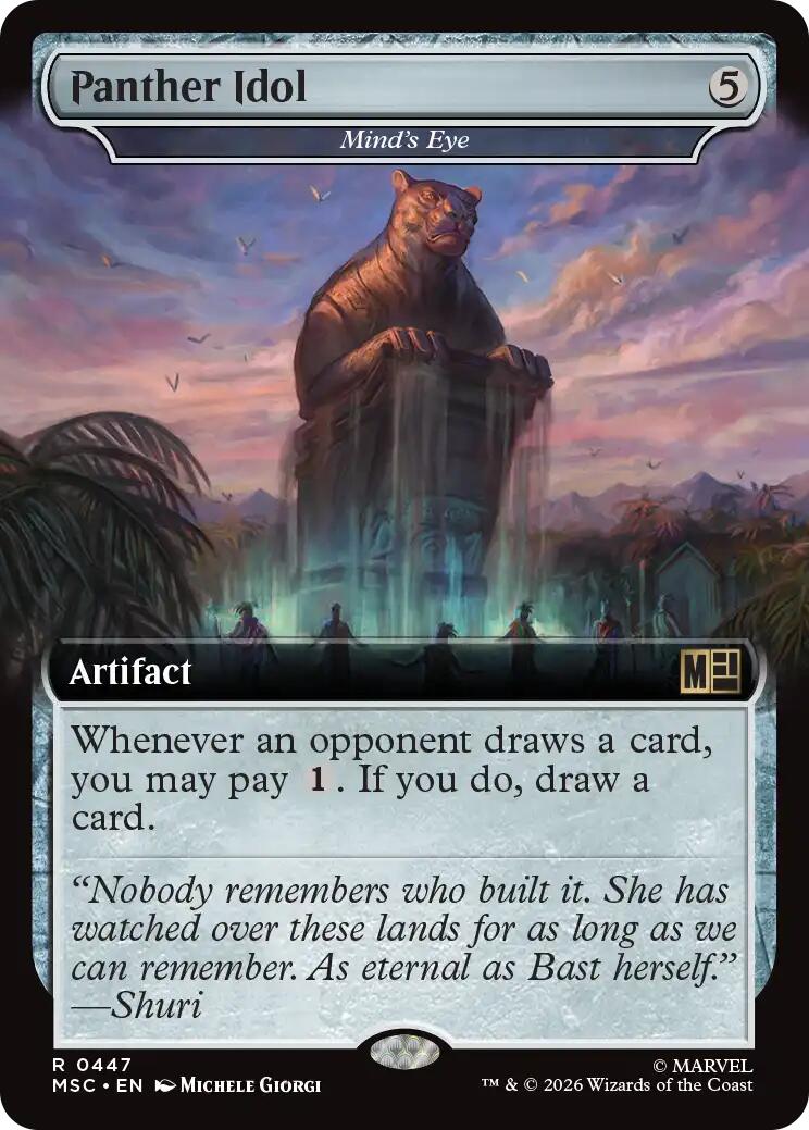 Panther Idol - Mind's Eye (Extended Art) [Marvel Super Heroes Commander] | Good Games Morley