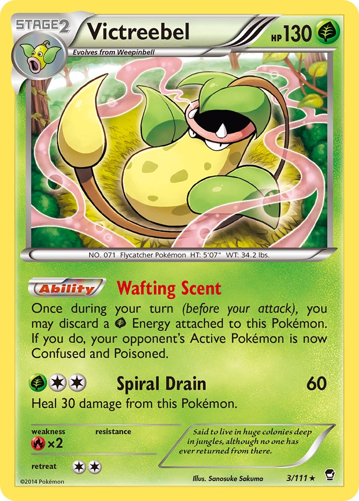 Victreebel (3/111) (Theme Deck Exclusive) [XY: Furious Fists] | Good Games Morley