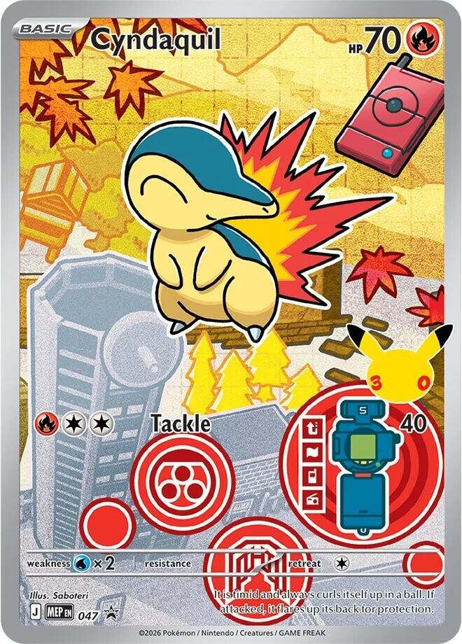 Cyndaquil (047) [Mega Evolution Promo] | Good Games Morley