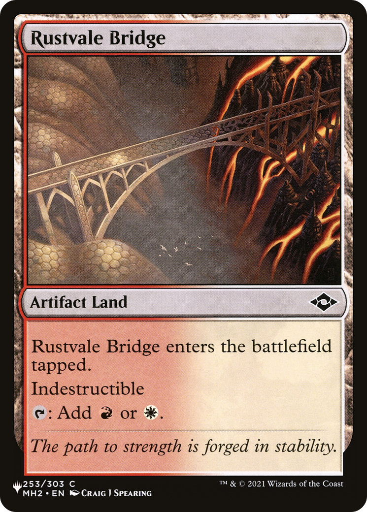Rustvale Bridge [The List] | Good Games Morley