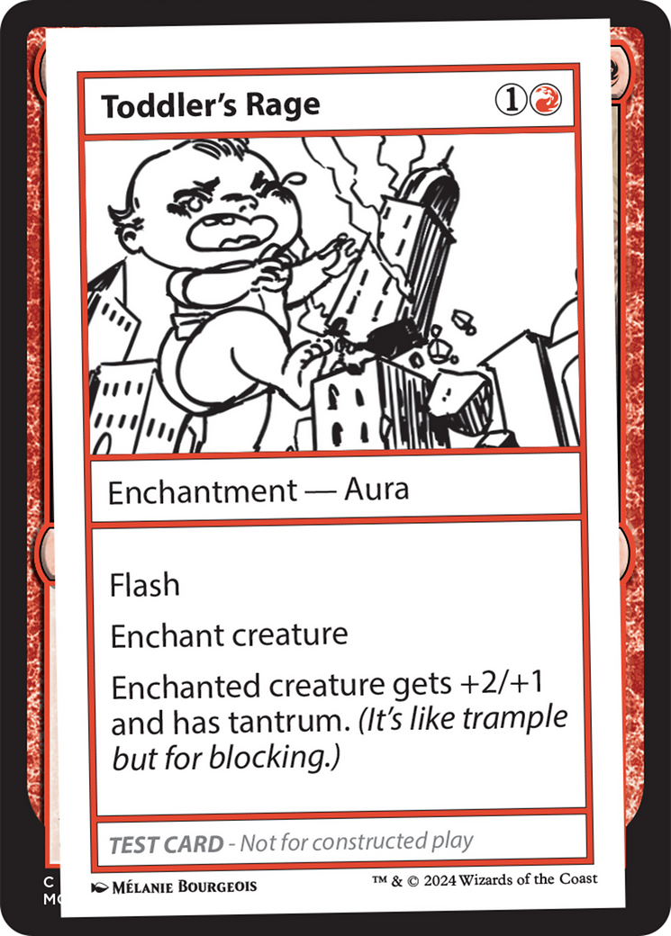 Toddler's Rage [Mystery Booster 2 Playtest Cards] | Good Games Morley