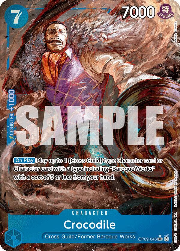 Crocodile OP09-046 (Emperors in the New World)  - Alternate Art Foil | Good Games Morley