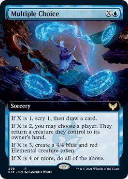 Multiple Choice Extended Art 298 (Strixhaven: School of Mages)  | Good Games Morley