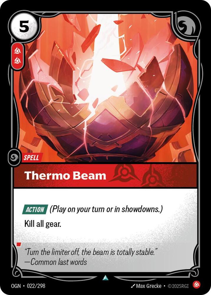 Thermo Beam 022/298 (Origins)  | Good Games Morley