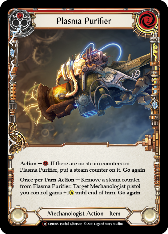 Plasma Purifier [U-CRU105] (Crucible of War Unlimited)  Unlimited Rainbow Foil | Good Games Morley