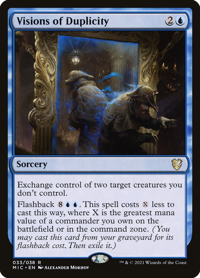 Visions of Duplicity 33/38 (Commander: Innistrad: Midnight Hunt)  | Good Games Morley