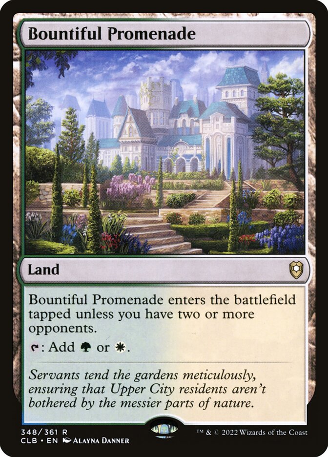 Bountiful Promenade 348/361 (Commander Legends: Battle for Baldur's Gate)  | Good Games Morley