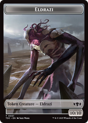 Eldrazi // Citizen Double-Sided Token [Tarkir: Dragonstorm Commander Tokens] | Good Games Morley