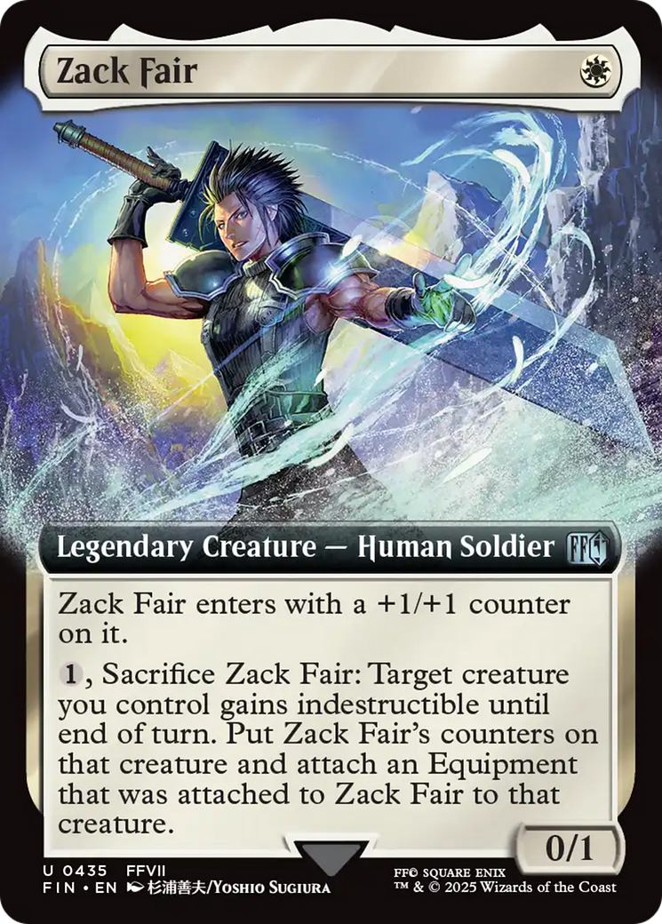 Zack Fair (Extended Art) [FINAL FANTASY] | Good Games Morley