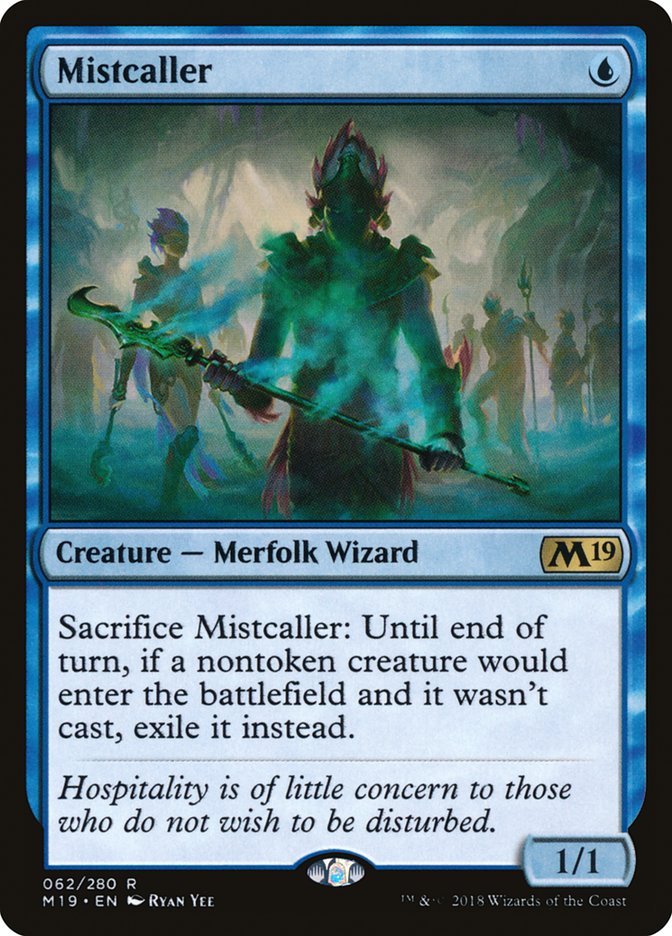 Mistcaller 62 (Core Set 2019)  | Good Games Morley