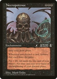 Necropotence (Oversized) [Oversize Cards] | Good Games Morley