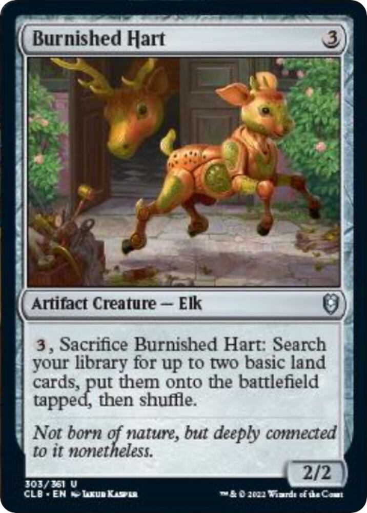 Burnished Hart 303 (Commander Legends: Battle for Baldur's Gate)  | Good Games Morley
