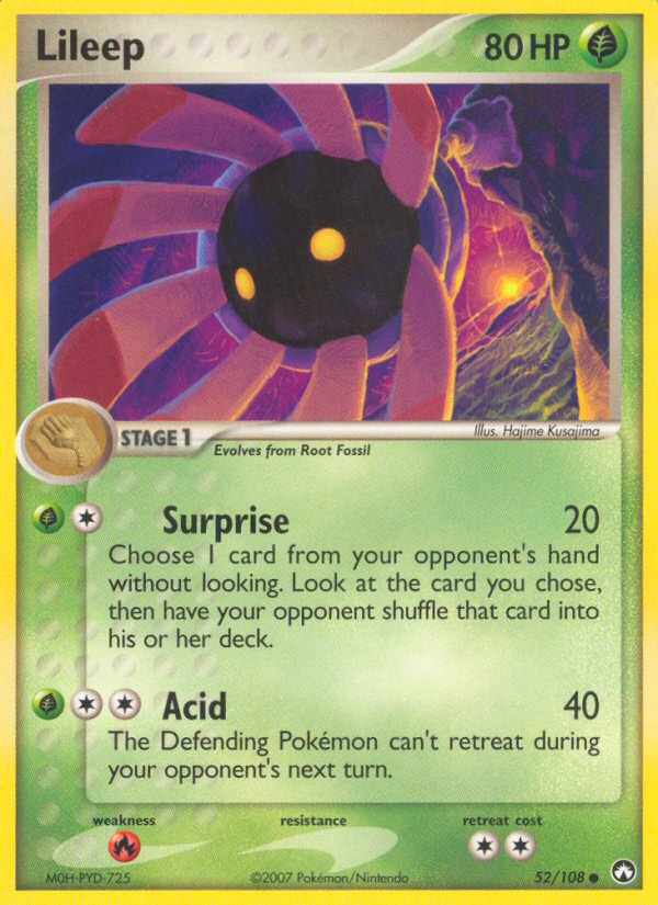 Lileep (52/108) [EX: Power Keepers] | Good Games Morley