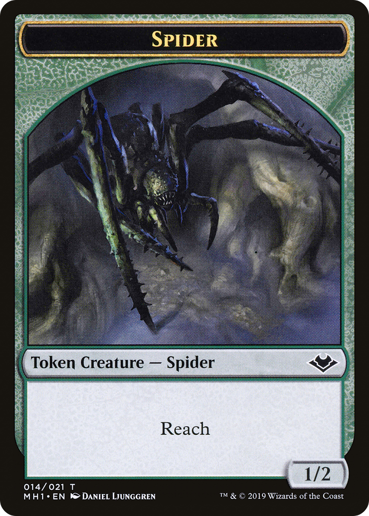 Shapeshifter // Spider Double-Sided Token [Modern Horizons Tokens] | Good Games Morley