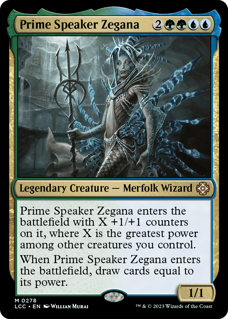 Prime Speaker Zegana [The Lost Caverns of Ixalan Commander] | Good Games Morley