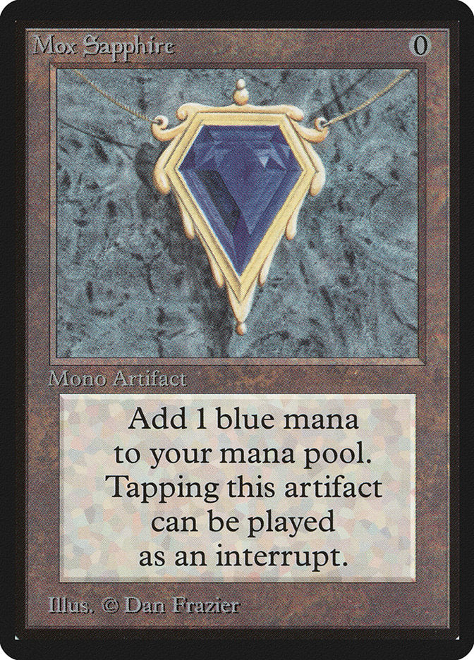 Mox Sapphire [Beta Edition] | Good Games Morley