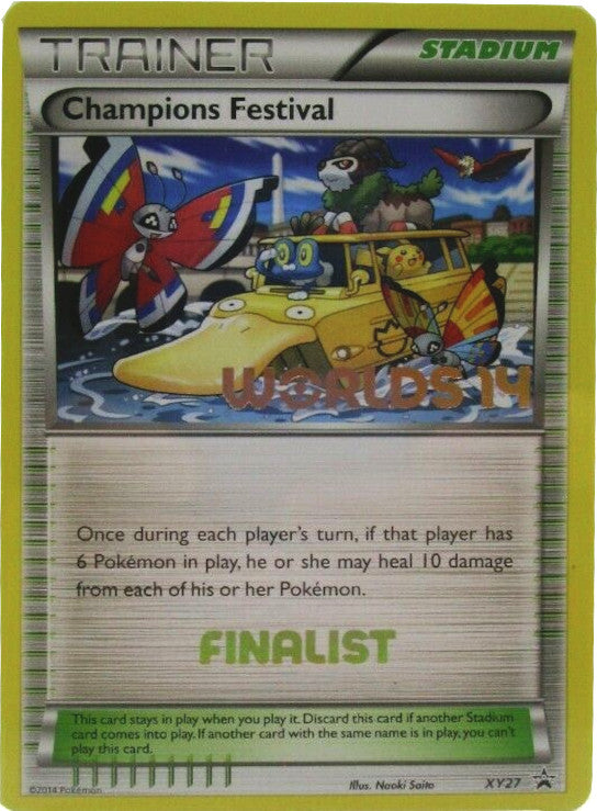 Champions Festival (XY27) (2014 Finalist) [XY: Black Star Promos] | Good Games Morley