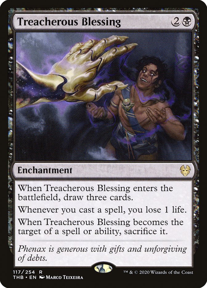 Treacherous Blessing 117/254 (Theros Beyond Death)  | Good Games Morley