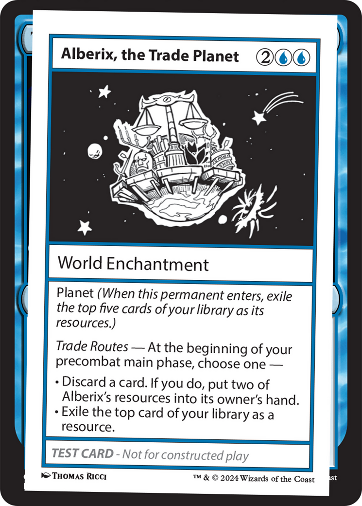 Alberix, the Trade Planet [Mystery Booster 2 Playtest Cards] | Good Games Morley