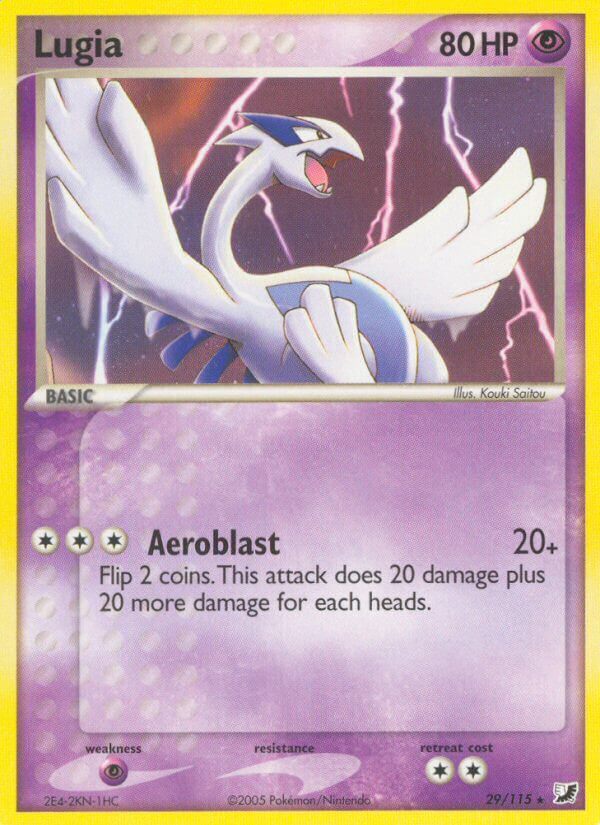 Lugia (29/115) (Theme Deck Exclusive) [EX: Unseen Forces] | Good Games Morley