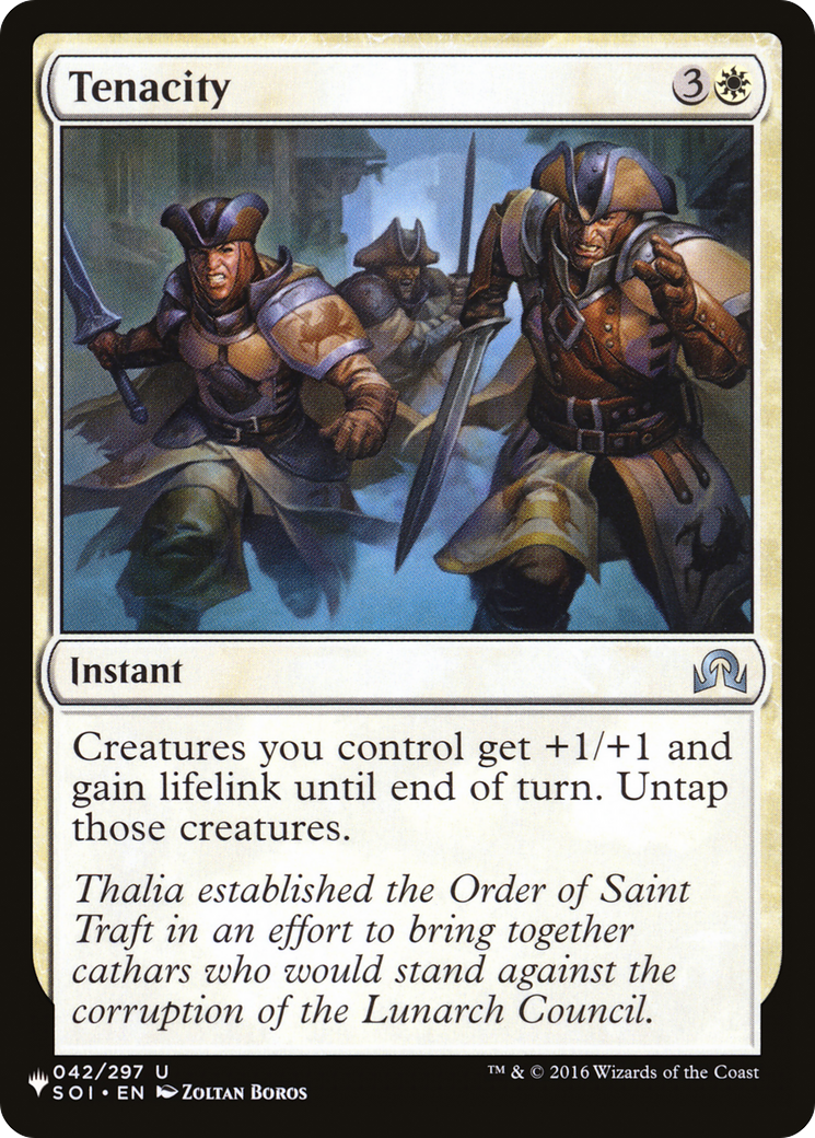Tenacity [The List] | Good Games Morley