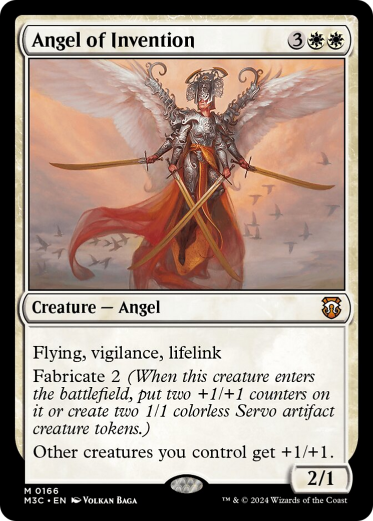 Angel of Invention (Ripple Foil) [Modern Horizons 3 Commander] | Good Games Morley