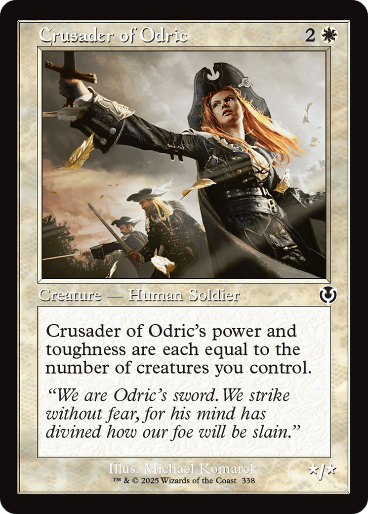 Crusader of Odric (Retro Frame) [Innistrad Remastered] | Good Games Morley