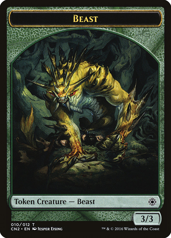 Beast Token [Conspiracy: Take the Crown Tokens] | Good Games Morley