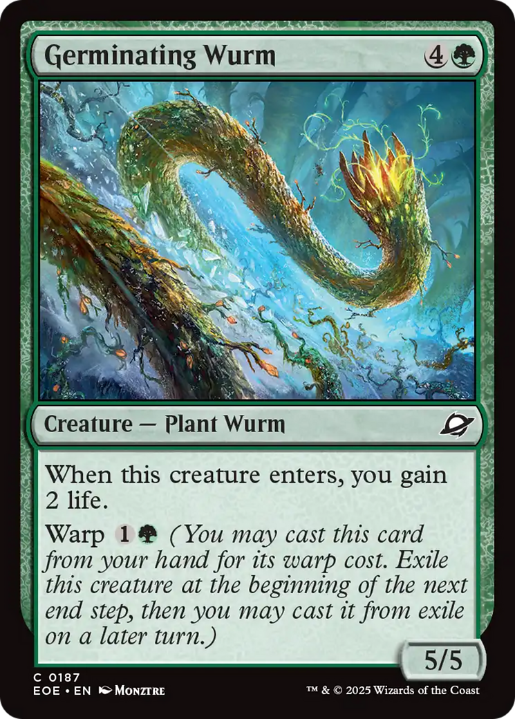 Germinating Wurm [Edge of Eternities] | Good Games Morley
