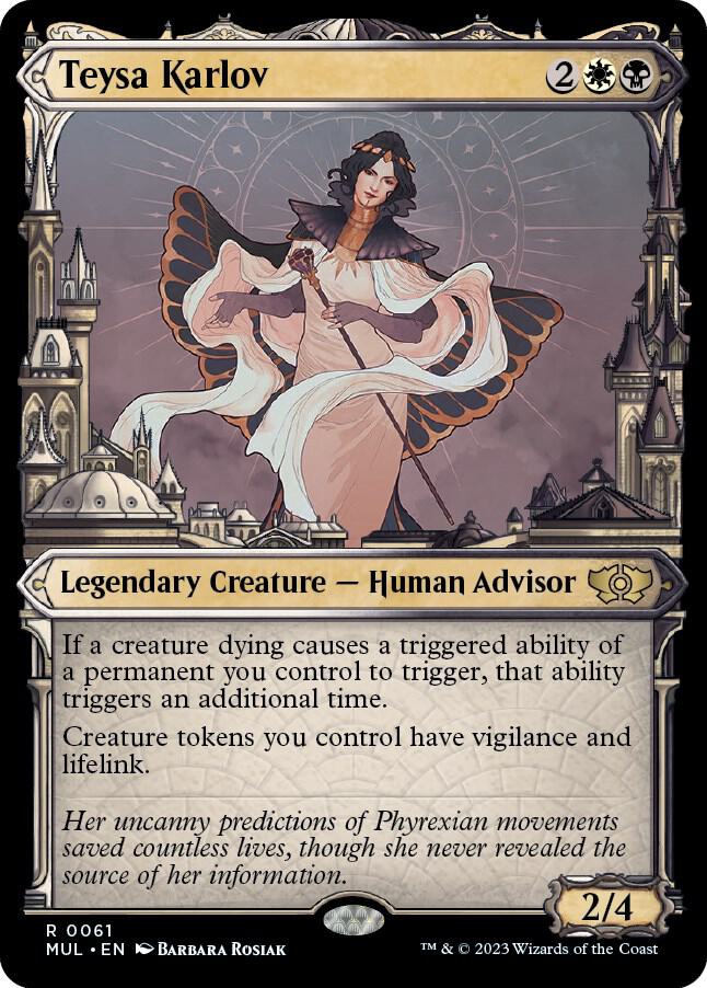Teysa Karlov 61/65 (March of the Machine: Multiverse Legends)  - Showcase | Good Games Morley