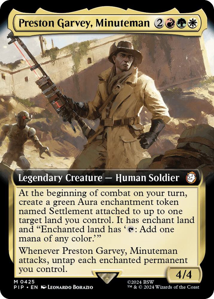 Preston Garvey, Minuteman 425/326 (Universes Beyond: Fallout)  - Extended Art | Good Games Morley