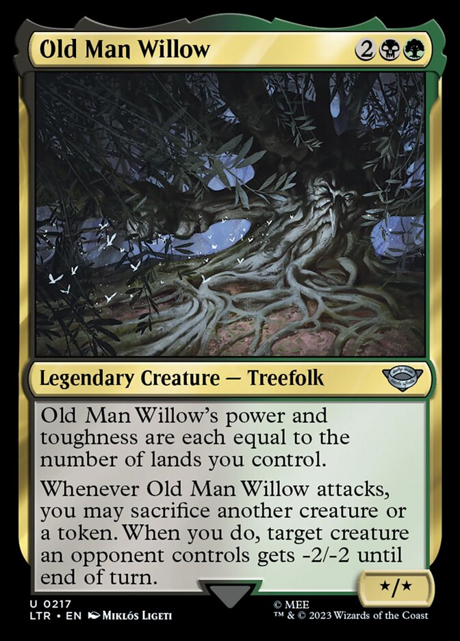 Old Man Willow 217/281 (Universes Beyond: The Lord of the Rings: Tales of Middle-earth)  | Good Games Morley