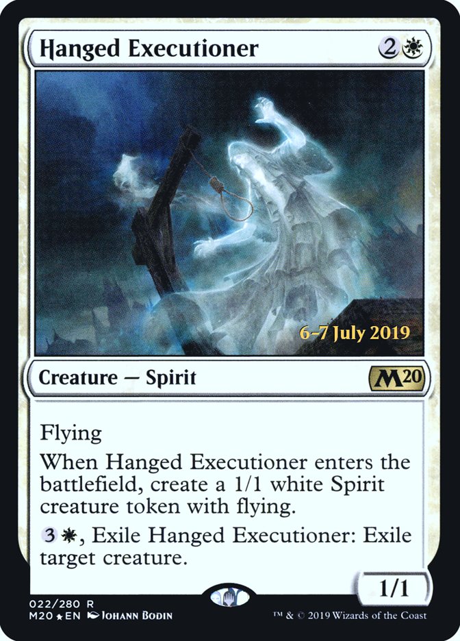 Hanged Executioner [Core Set 2020 Prerelease Promos] | Good Games Morley
