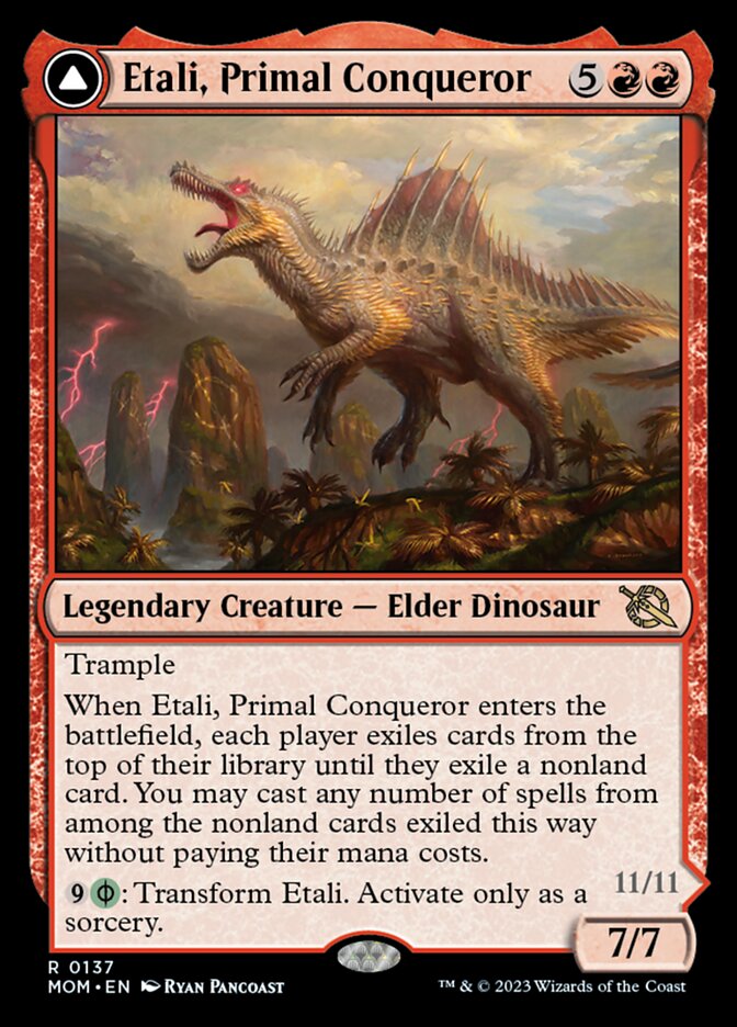 Etali, Primal Conqueror // Etali, Primal Sickness [March of the Machine] | Good Games Morley