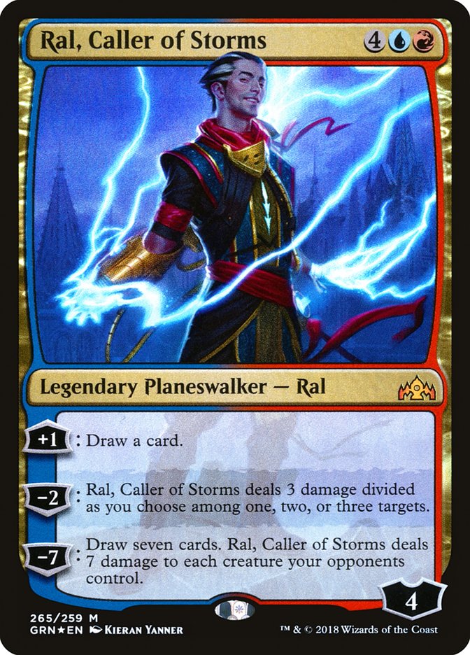Ral, Caller of Storms 265/259 (Guilds of Ravnica)  - Foil | Good Games Morley