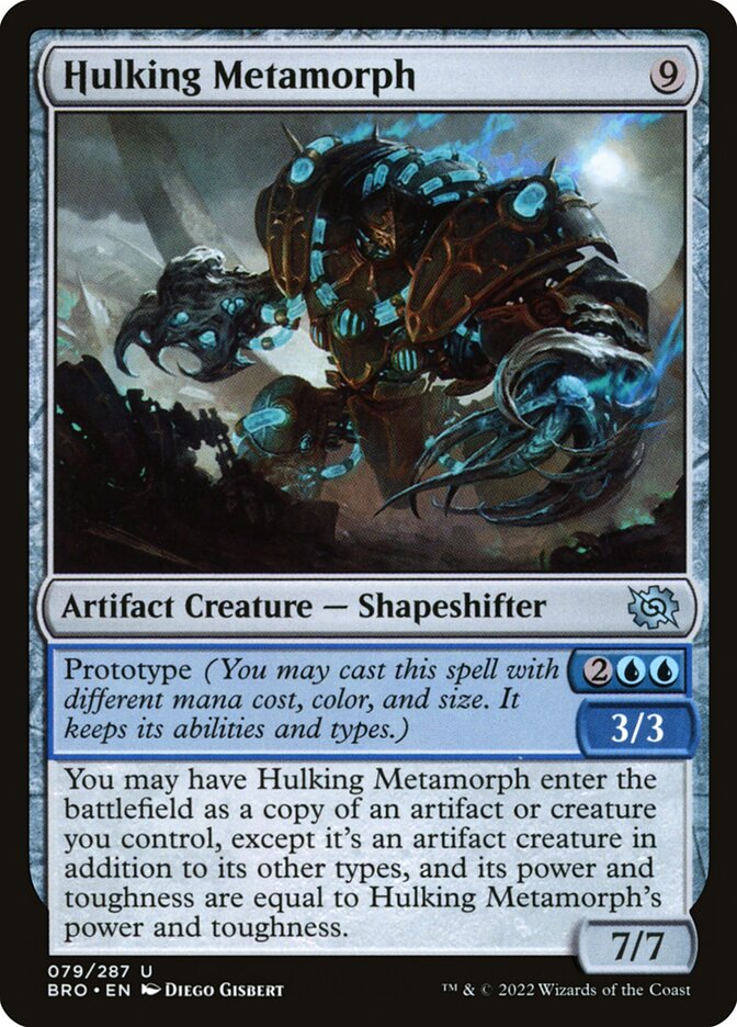 Hulking Metamorph 79/287 (The Brothers' War)  - Foil | Good Games Morley