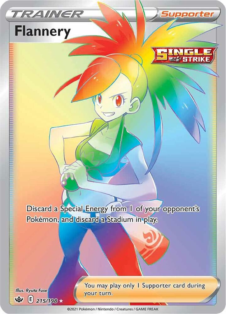 Flannery Secret 215/198 (SWSH06: Chilling Reign)  - Holofoil | Good Games Morley