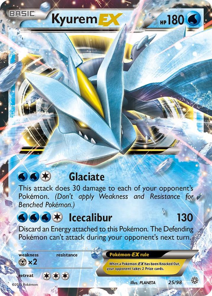 Kyurem EX 25/98 (XY - Ancient Origins)  - Holofoil | Good Games Morley