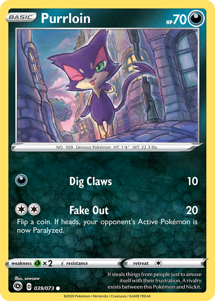 Purrloin (039/073) [Sword & Shield: Champion's Path] | Good Games Morley