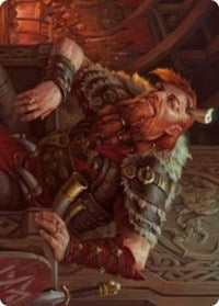 Arni Brokenbrow Art Card [Kaldheim Art Series] | Good Games Morley