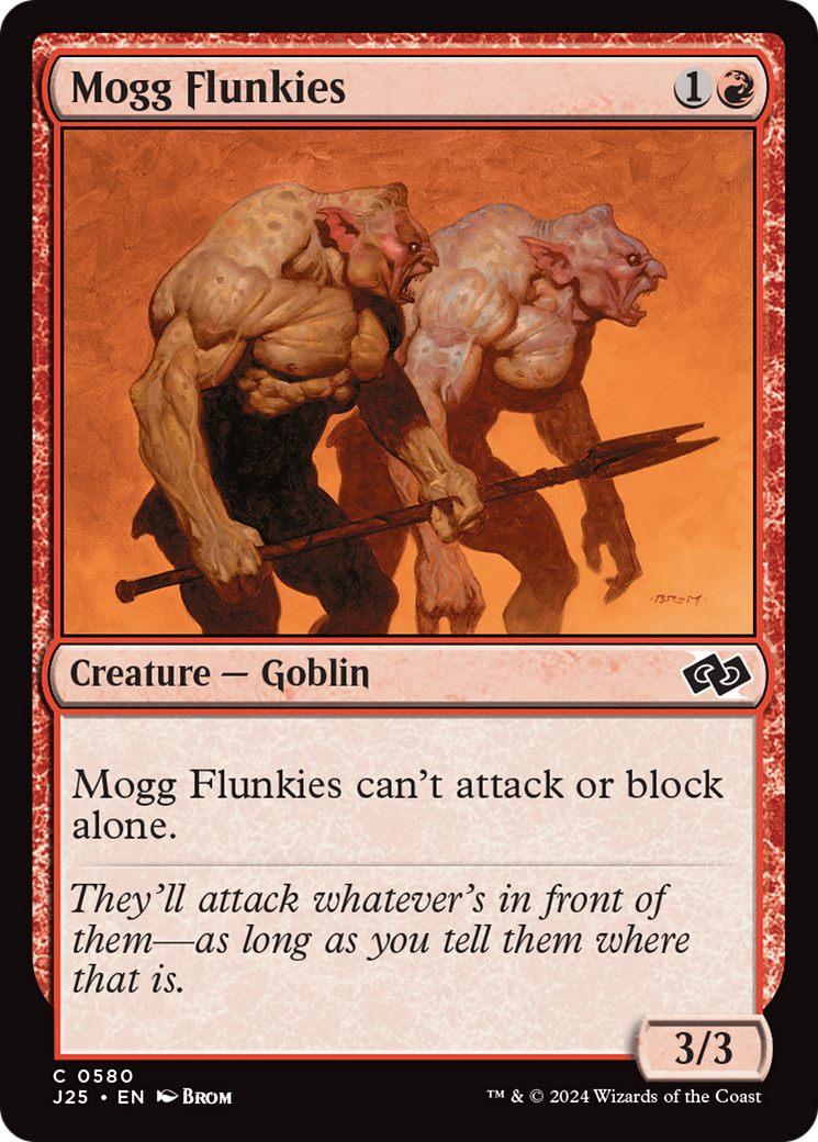 Mogg Flunkies [Foundations Jumpstart] | Good Games Morley