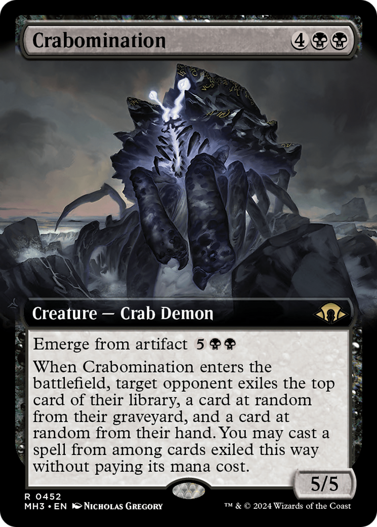 Crabomination (Extended Art) [Modern Horizons 3] | Good Games Morley