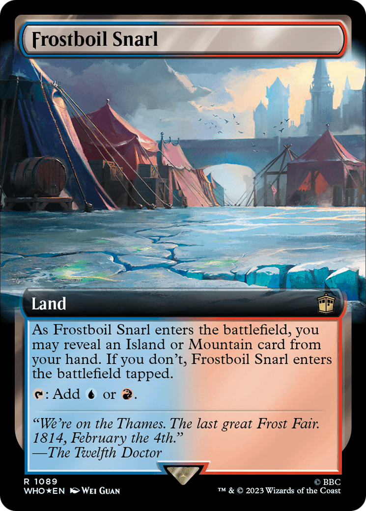 Frostboil Snarl (Extended Art) (Surge Foil) [Doctor Who] | Good Games Morley