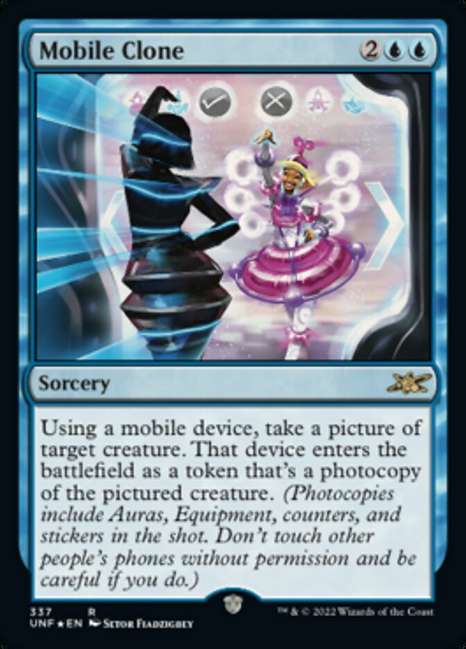 Mobile Clone (Galaxy Foil) [Unfinity] | Good Games Morley