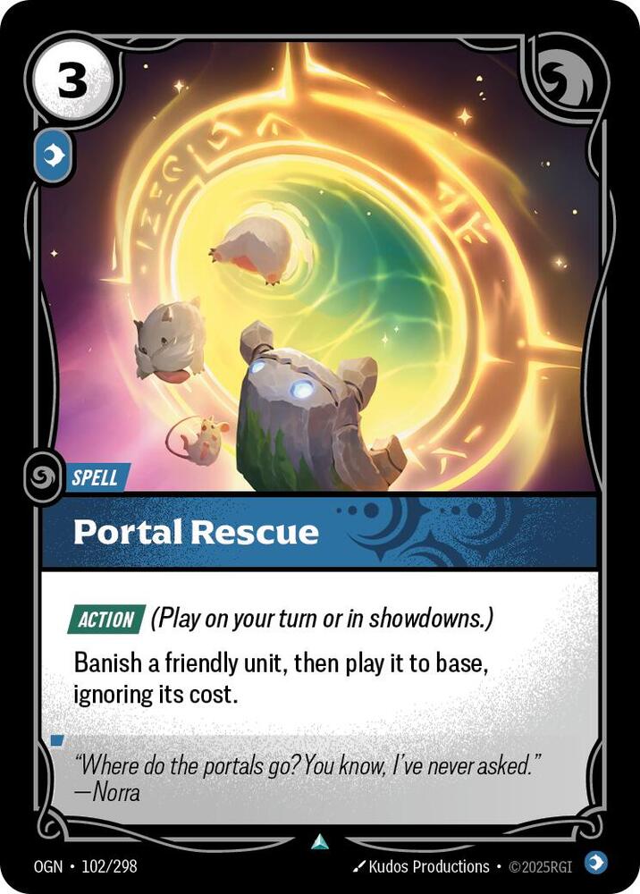 Portal Rescue 102/298 (Origins)  - Foil | Good Games Morley