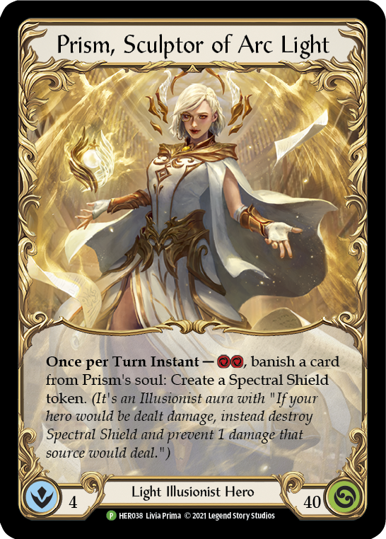 Prism, Sculptor of Arc Light [HER038] (Promo)  Rainbow Foil | Good Games Morley
