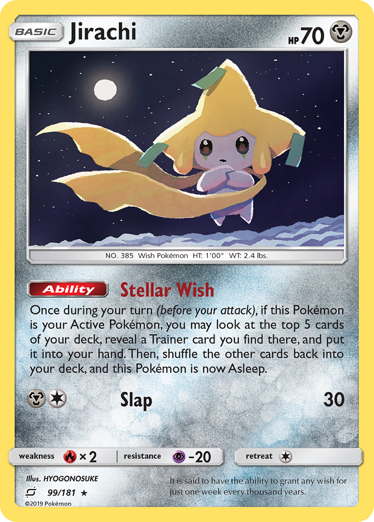 Jirachi (99/181) [Sun & Moon: Team Up] | Good Games Morley