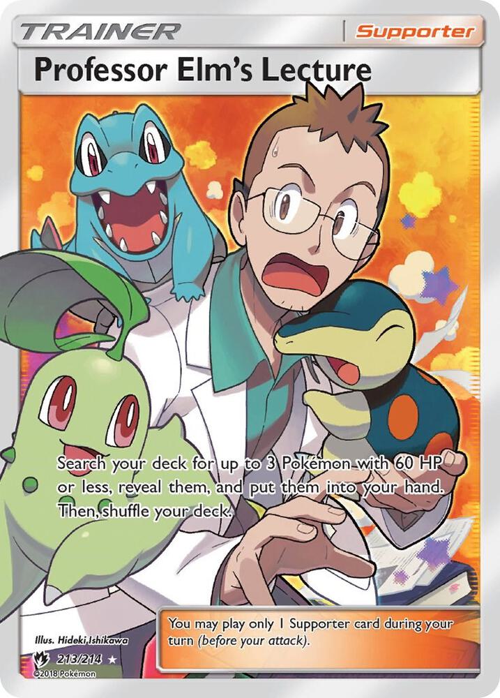 Professor Elm's Lecture 213/214 (SM - Lost Thunder)  - Holofoil | Good Games Morley