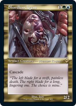 Shardless Agent Retro Frame Foil Etched 423 (Modern Horizons 2)  - Foil | Good Games Morley